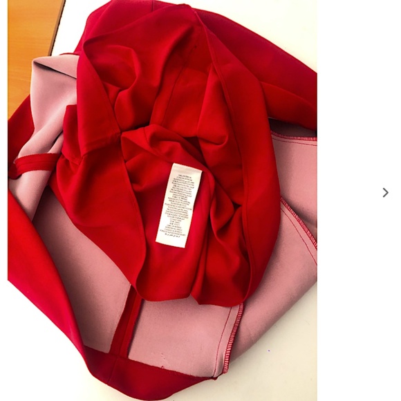 ALICE + OLIVIA  Alice + Olivia Semira Pleated Mini Skirt In Red - Picture 13 of 15